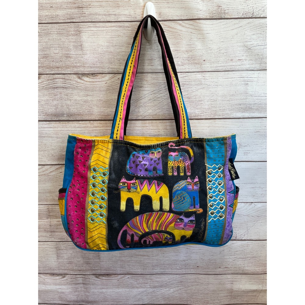 LAUREL BURCHβ CAT PRINT TOTE BAG